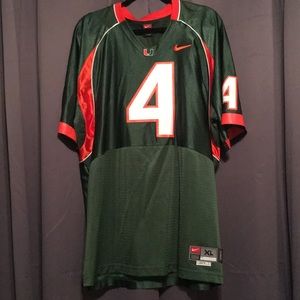 University of Miami Hurricanes XL Jersey. #4
